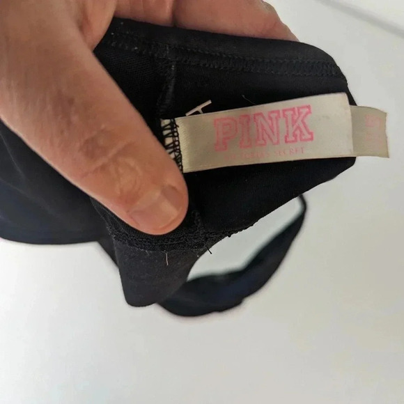 Pink Victoria's Secret Dog Racer Back Sports Bra / XS - Picture 3 of 6